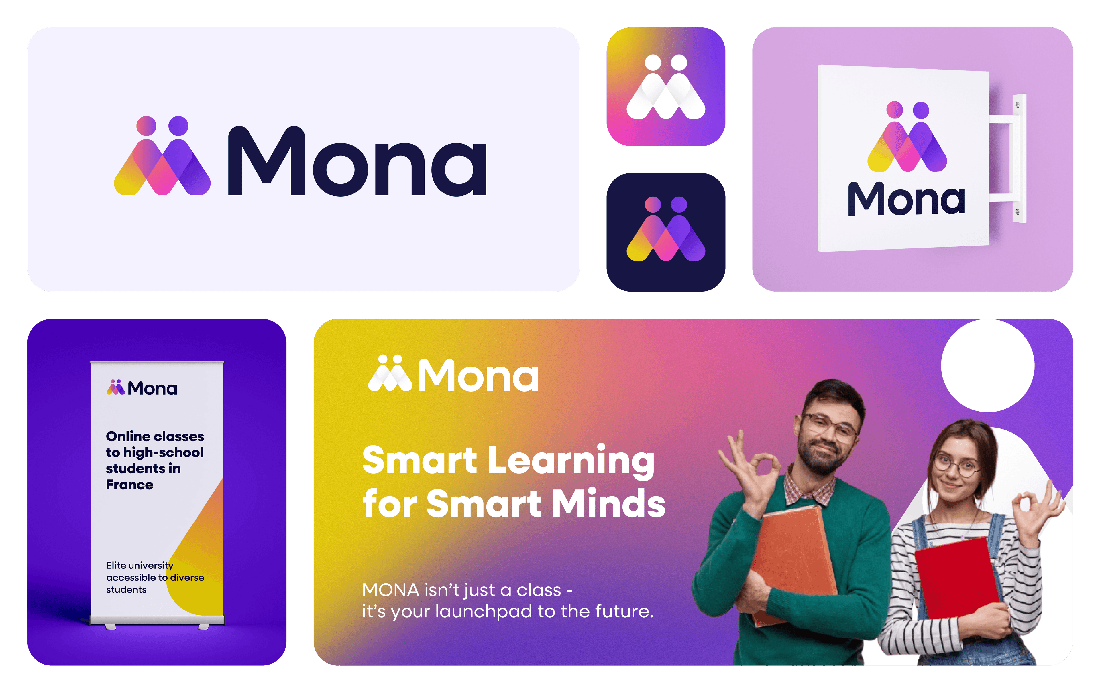 Mona brand identity project